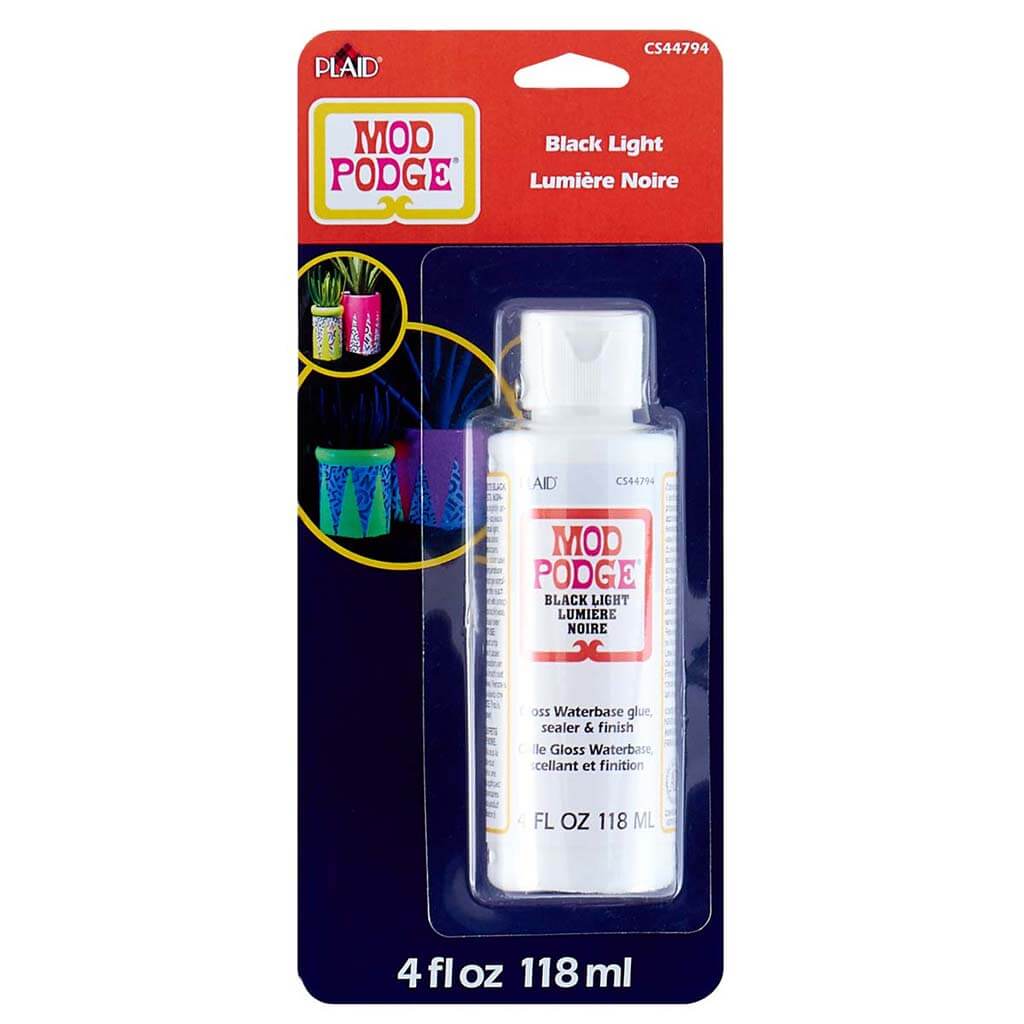 Mod Podge Black Light Blue Sealer, 4oz