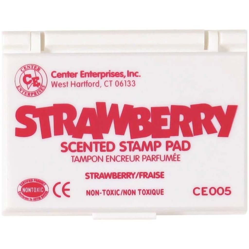 SCENTED STAMP PAD STRWBERY 