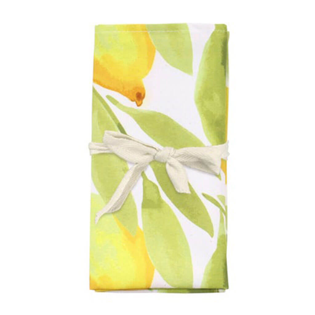 Lemon Napkin Set of 4 Yellow