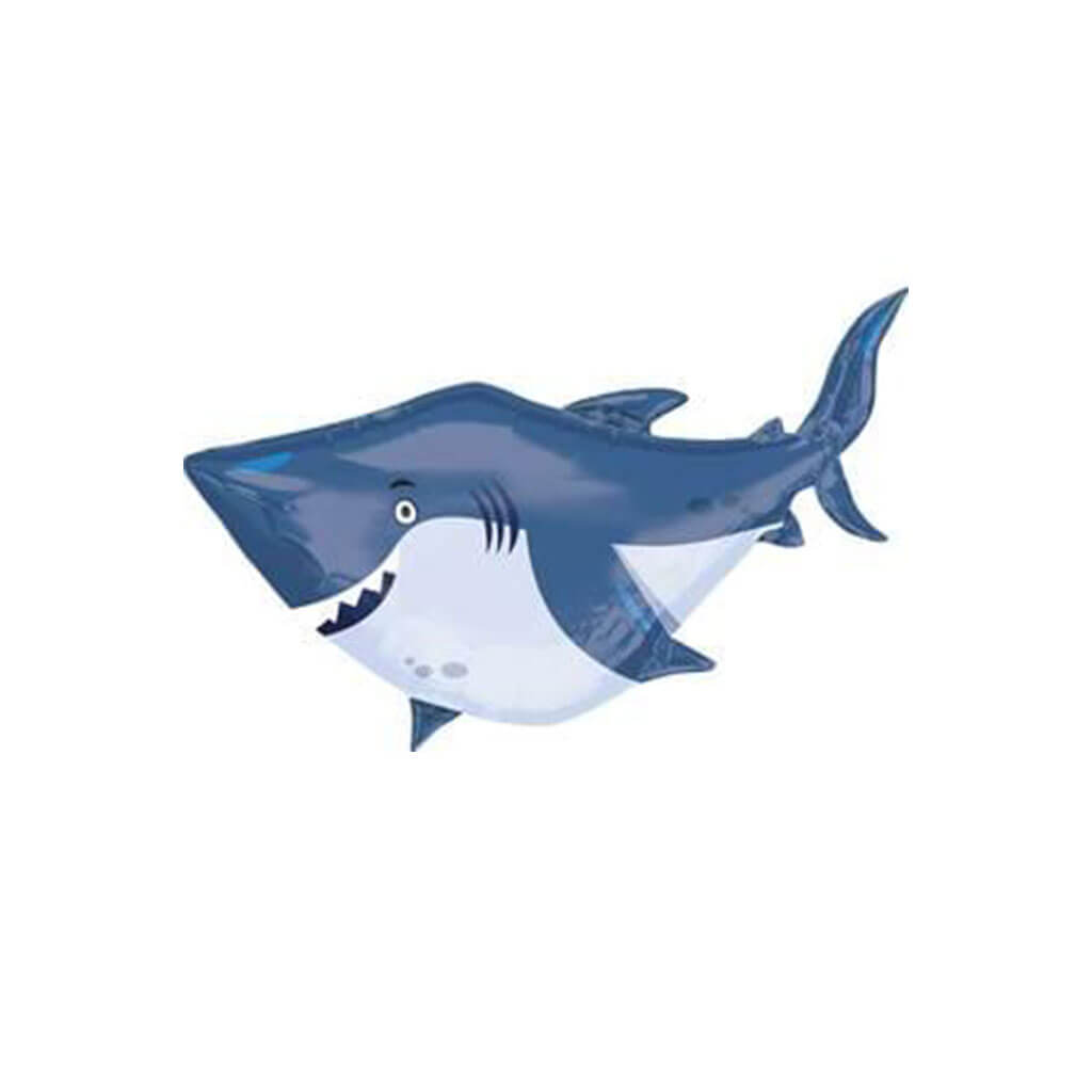 Ocean Buddies Shark Super Shape Foil Balloon, 40in