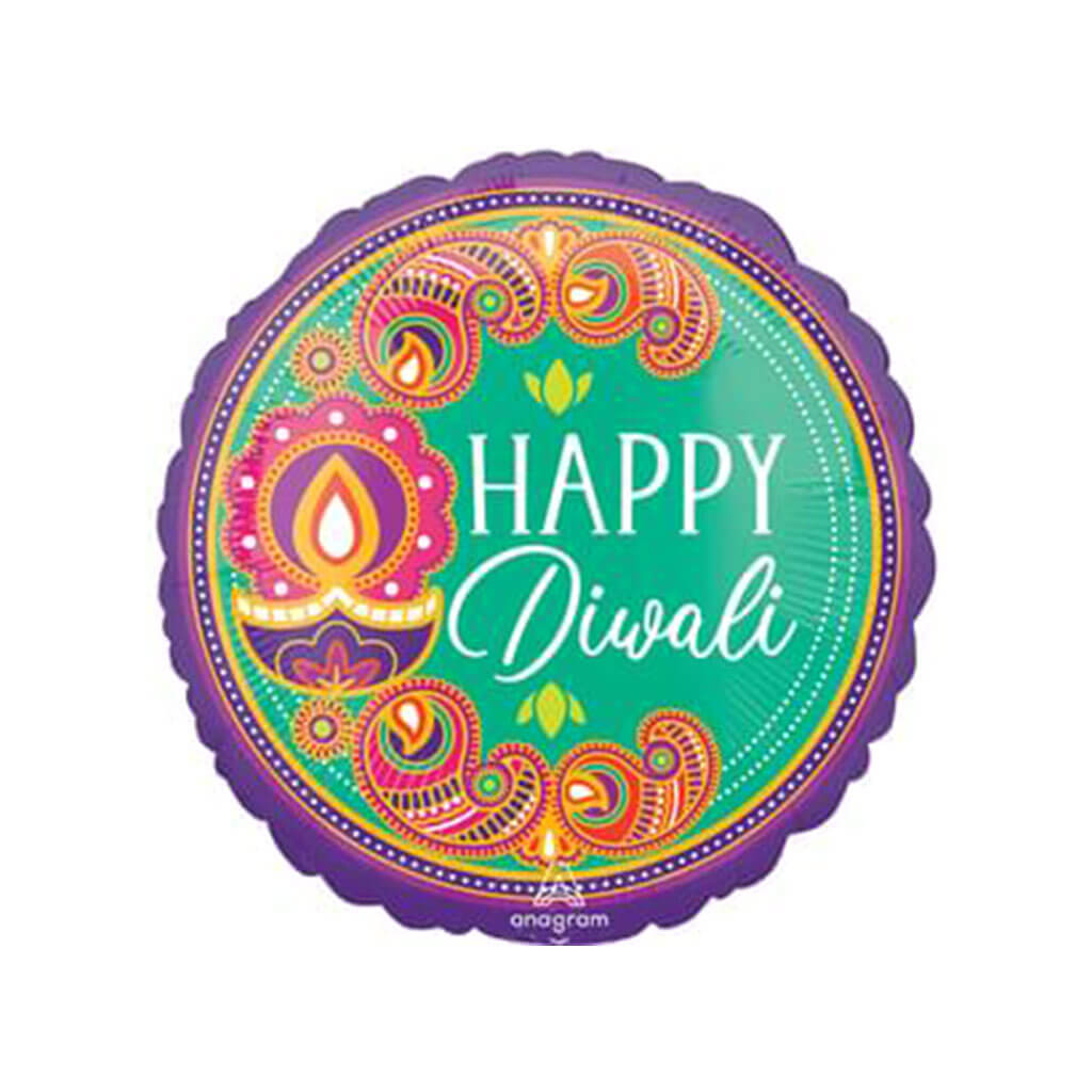 Rangoli Dream Foil Balloon, 18in