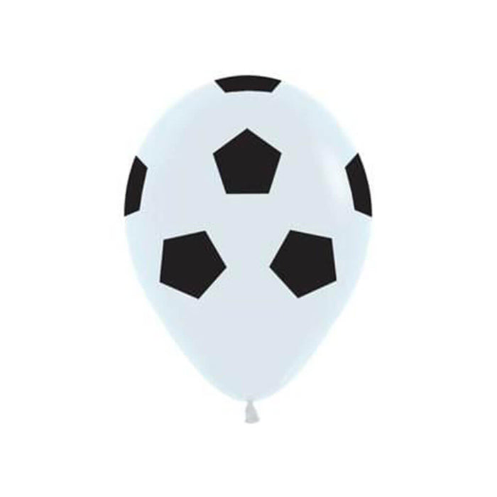 Soccer Ball Around Latex Balloon, 11in