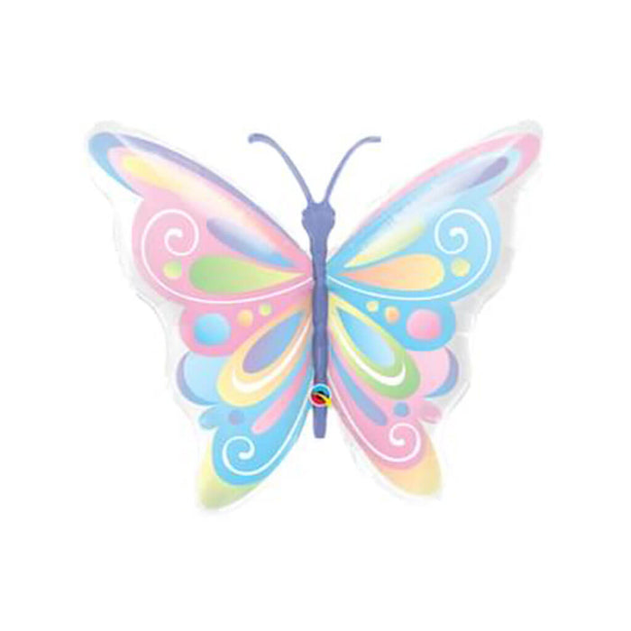 Beautiful Butterfly Shape Foil Balloon, 40in