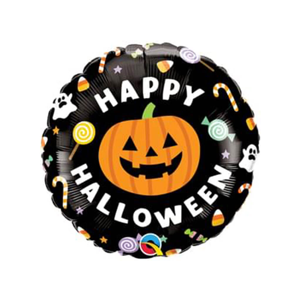 Halloween Jack and Candies Foil Balloon, 18in