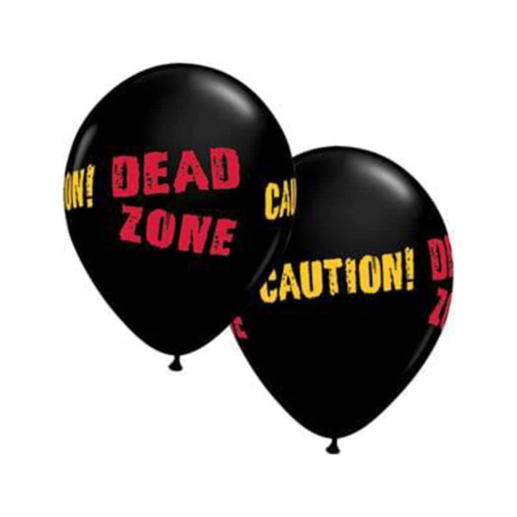 Dead Zone Around Latex Balloons, 11in