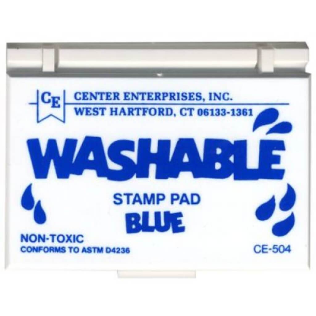 STAMP PAD WASHABLE BLUE 