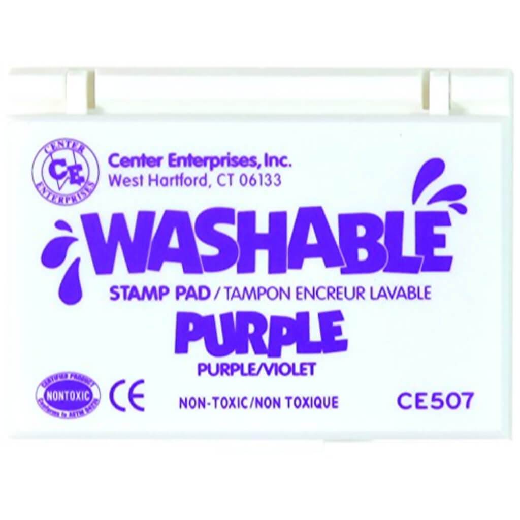 STAMP PAD WASHABLE PURPLE 