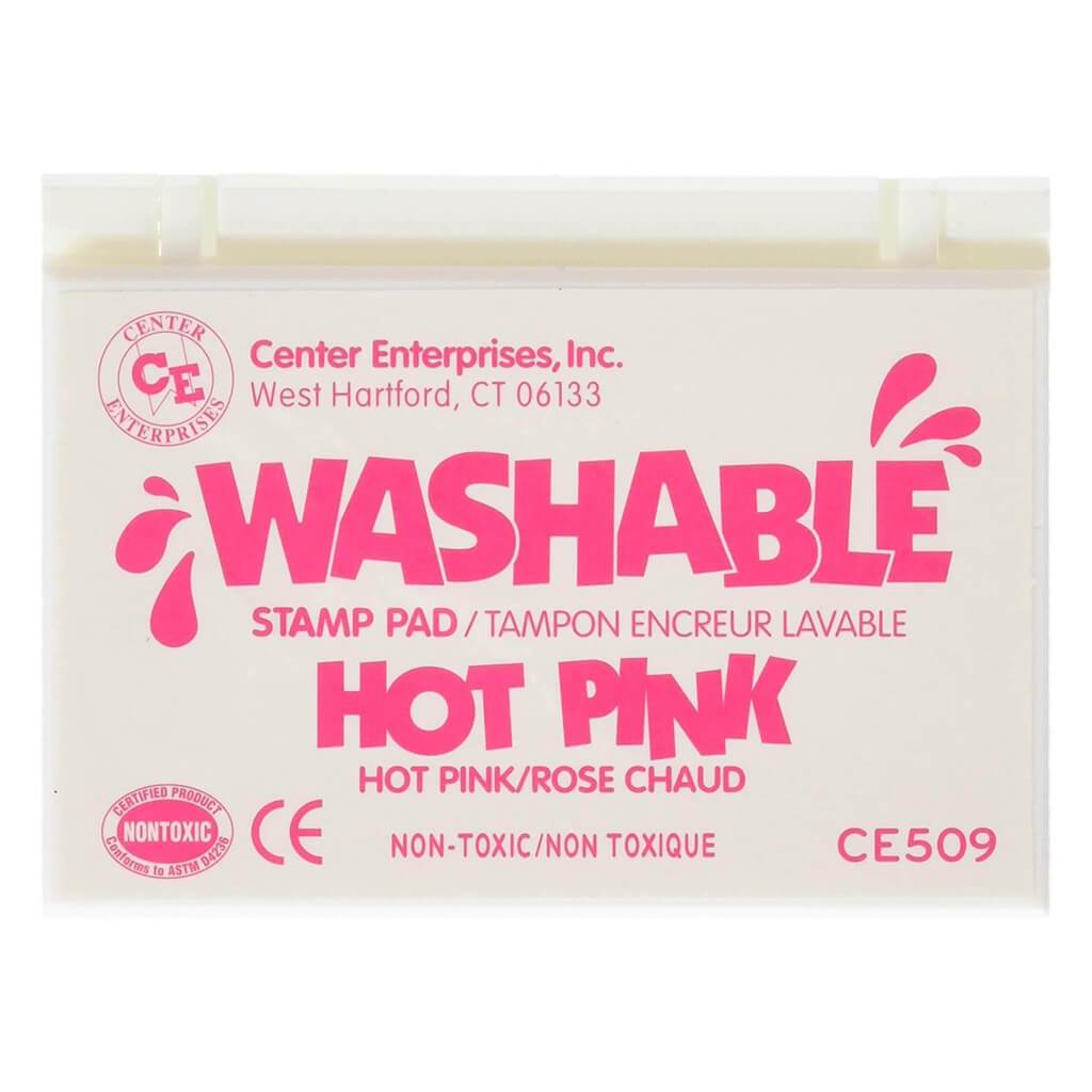 STAMP PAD WASHABLE HOT PINK 