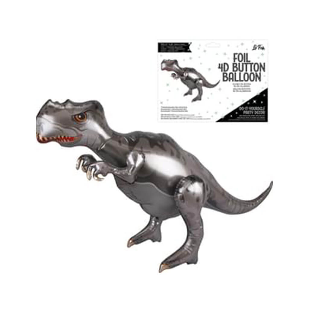 T-Rex Dinosaur 4D Button Air Inflate