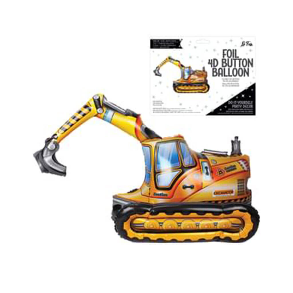 Excavator 4D Button Air Inflate