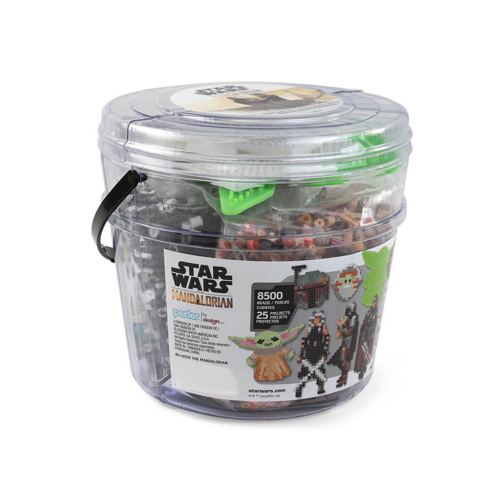 Perler Fused Bead Bucket Kit-The Mandalorian