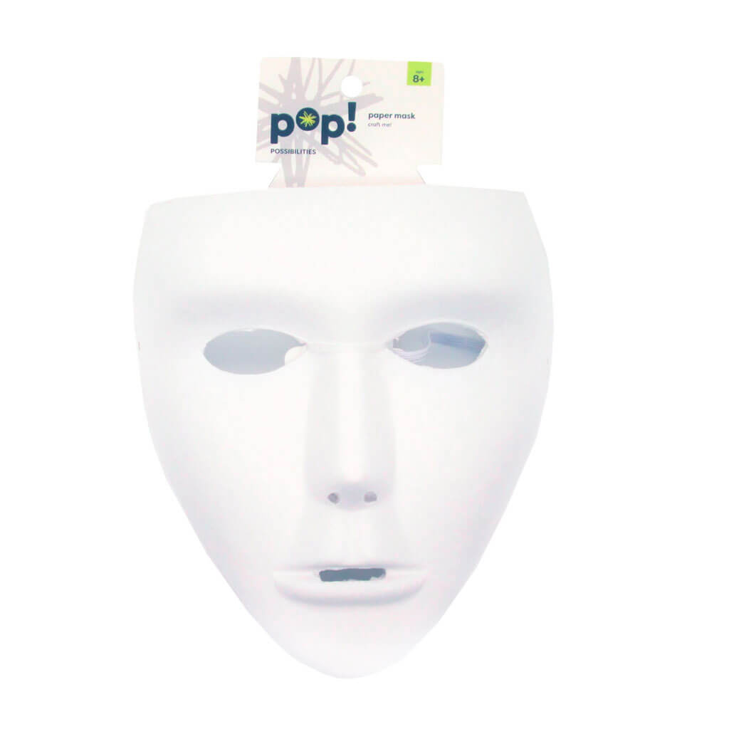 POP! Full Face Paper Mask