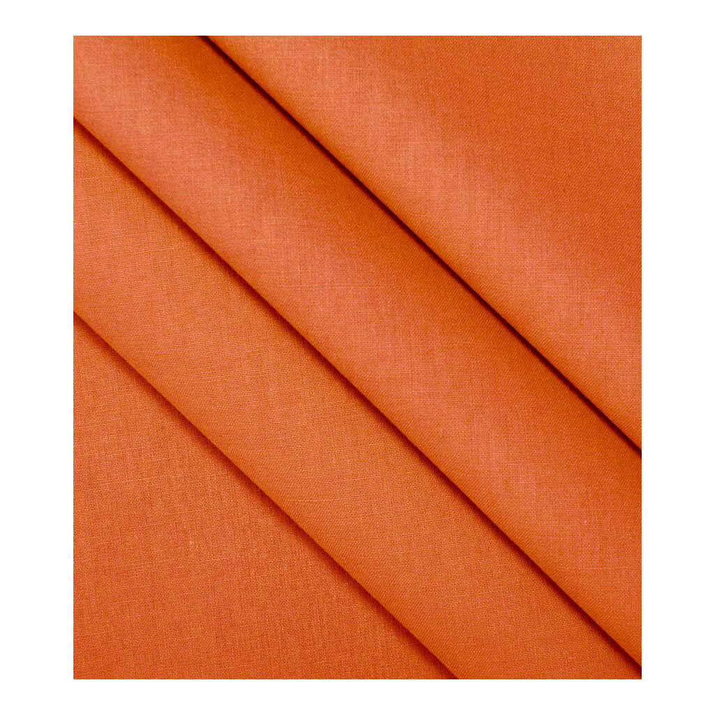 Sew Classic Solid Cotton Fabric Orange