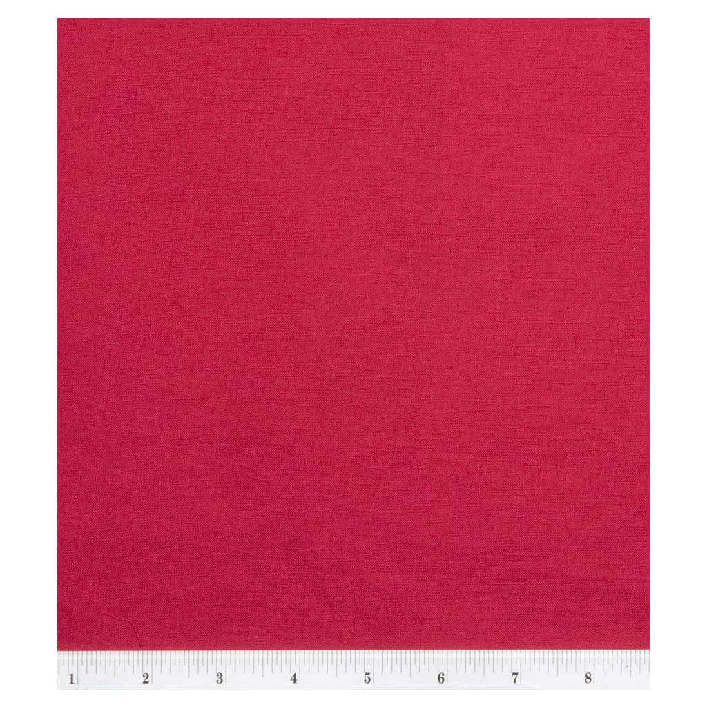 Quilt Cotton Fabric True Red