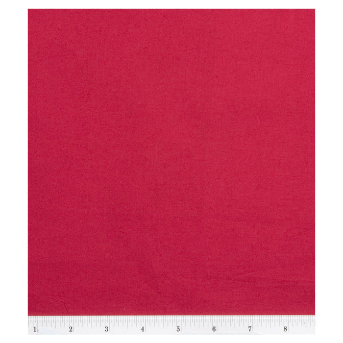 Quilt Cotton Fabric True Red