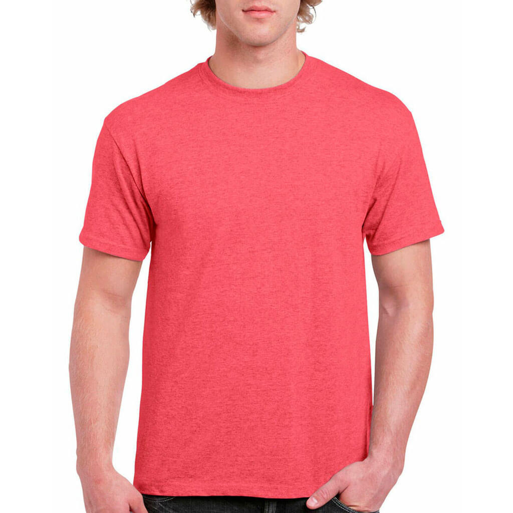 Gildan Adult Heather T-Shirt Red