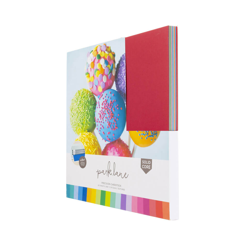 Bright Precision Cardstock Paper Pack 60 Sheet 12in x 12in
