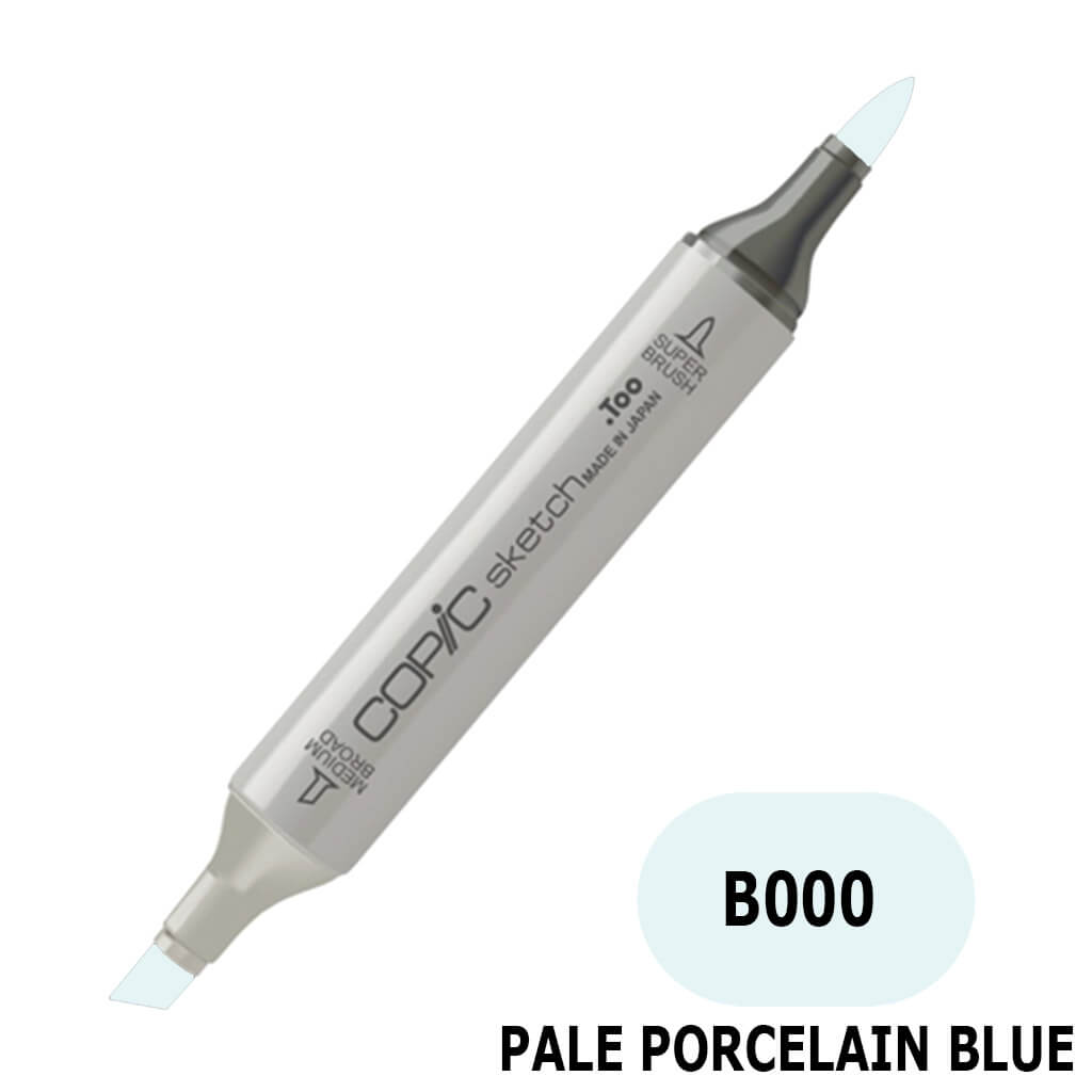 Sketch Marker Pale Porcelain Blue