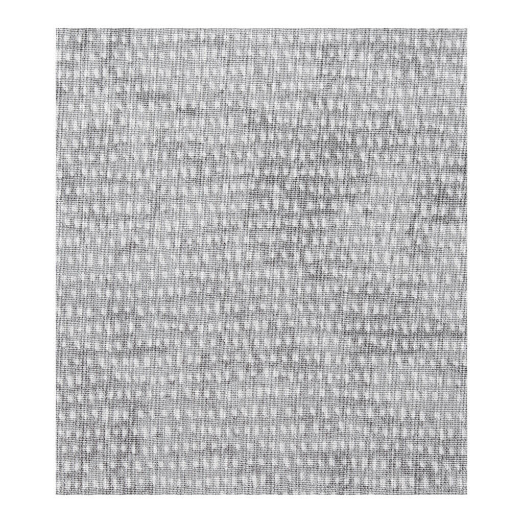 Cotton Fabric Mini Brush Strokes on Light Gray 43in