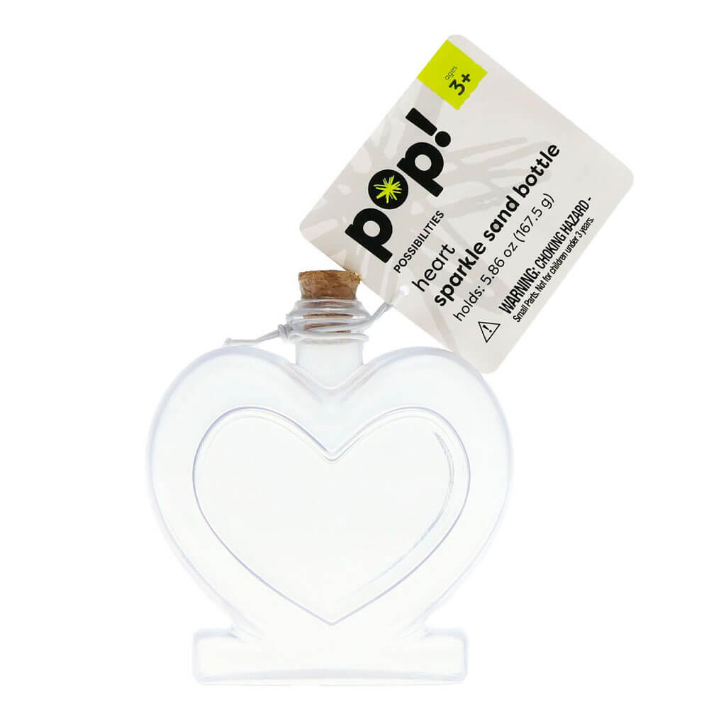 POP! Heart Sparkle Sand Bottle