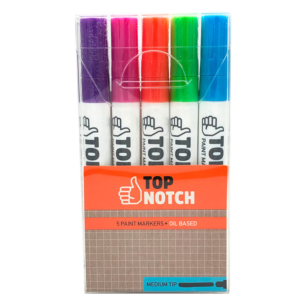 Medium Tip Paint Markers 5ct Spring