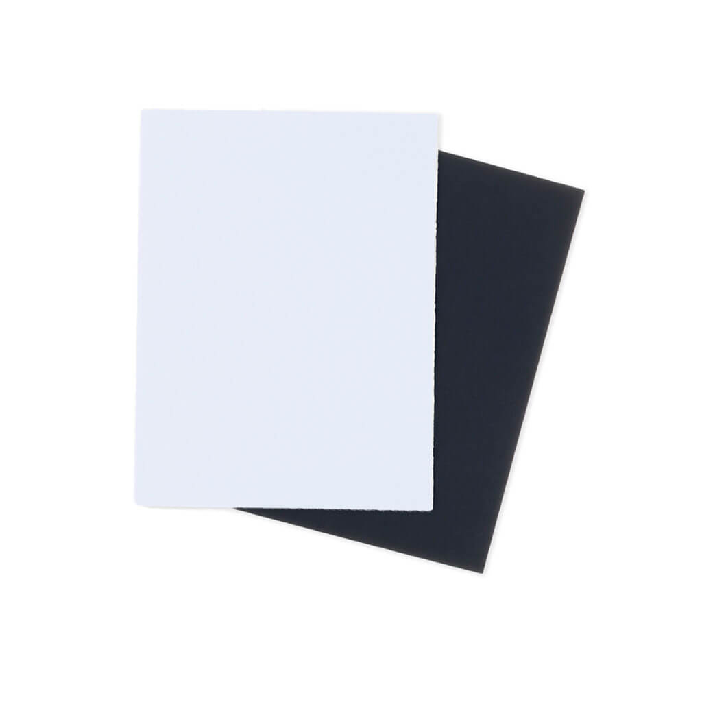 Cardstock Paper Pack 50 Sheet 6in x 8in Black &amp; White