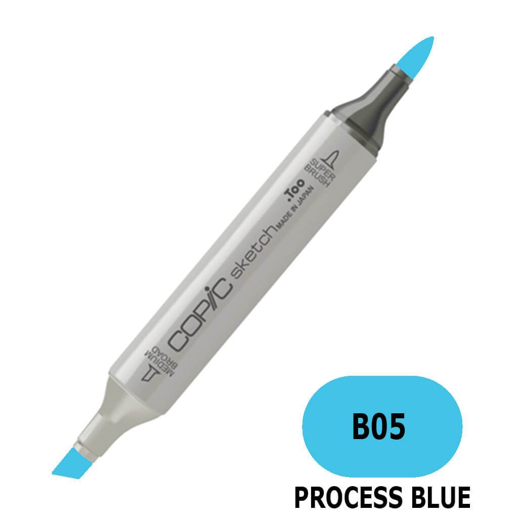 Sketch Marker B05 Process Blue