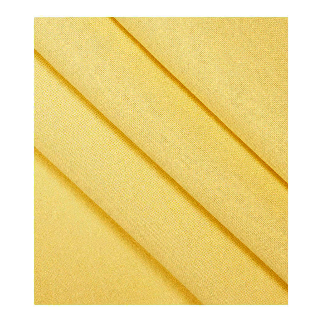 Sew Classic Solid Cotton Fabric Soft Yellow