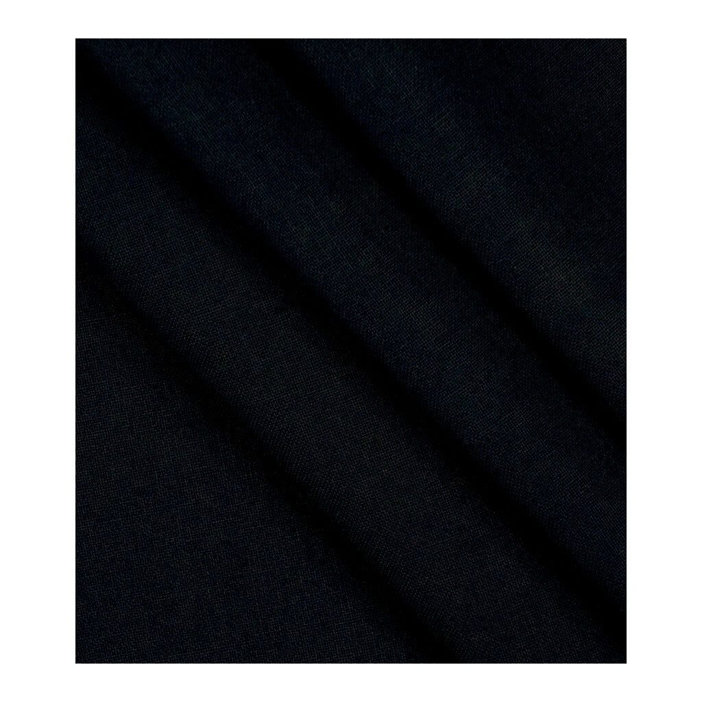 Sew Classic Solid Cotton Fabric Black