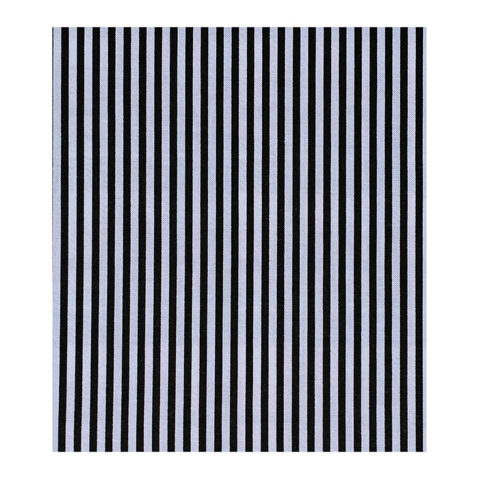 Keepsake Calico Cotton Fabric Black & White Stripes