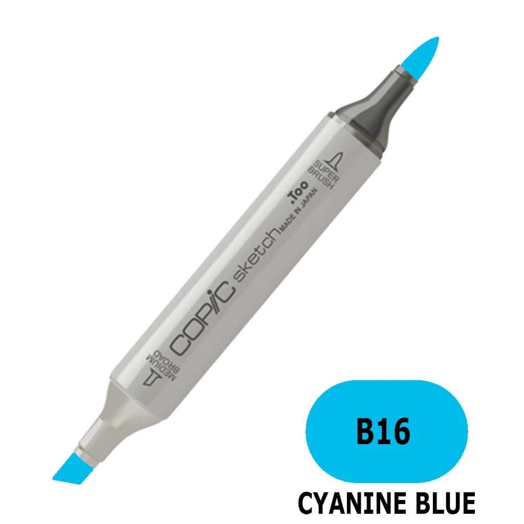Sketch Marker Cyanine Blue B16