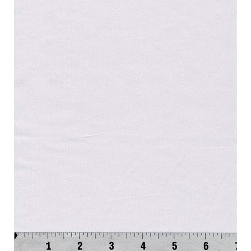 Kona Quilt Cotton Fabric Solids White