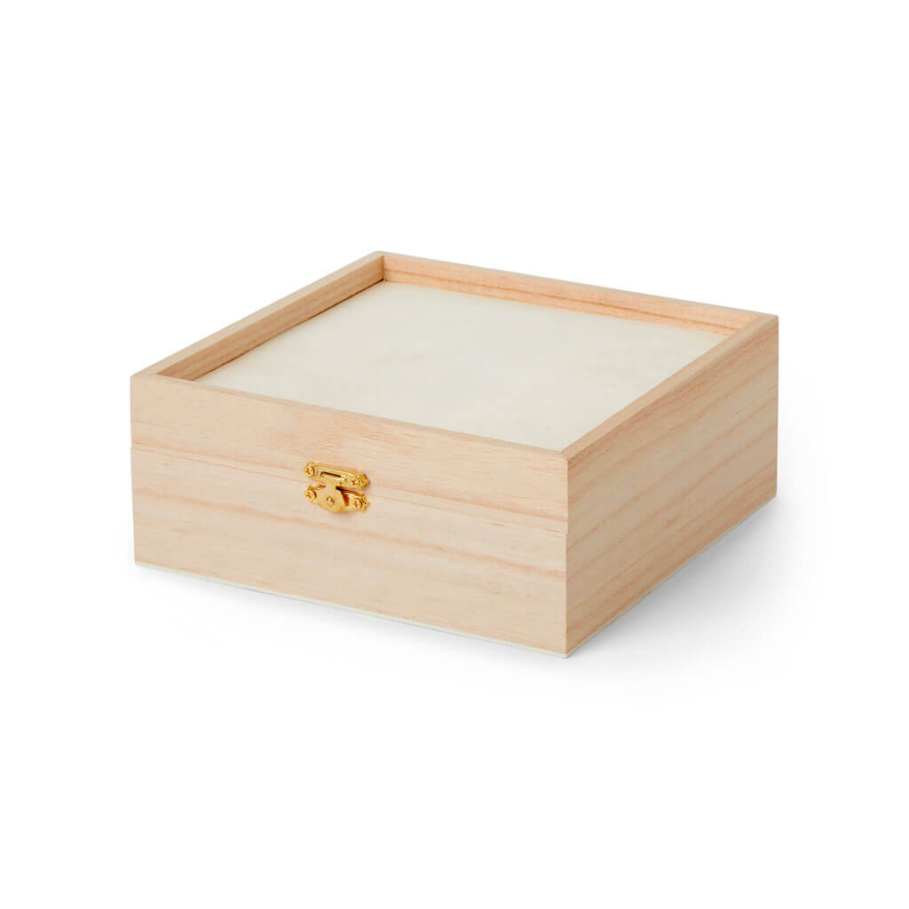 Plain Box With Indented Top 7in