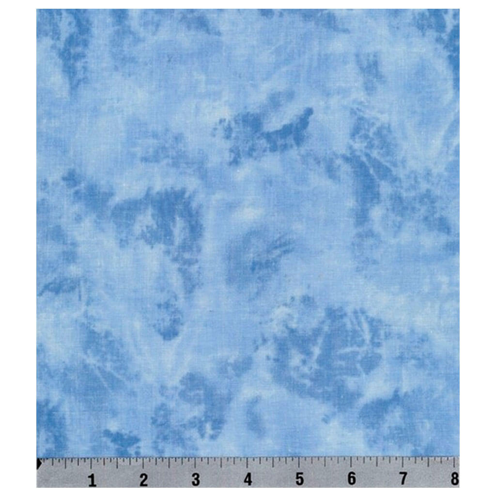 Keepsake Calico Cotton Fabric Sky Marbled Texture