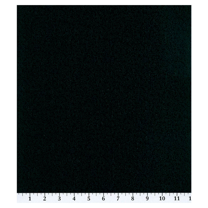 Black Scroll Quilt Cotton Fabric