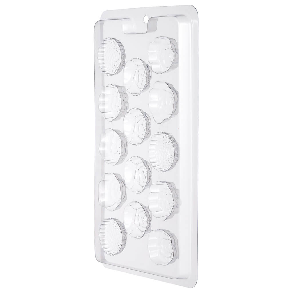 Plastic 14 Cavity Succulent Mold 11in