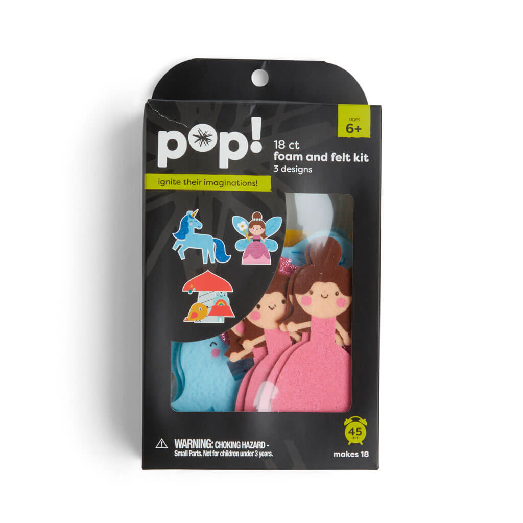 POP! Foam And Felt Kit 18pc Unicorn Fairy Mush