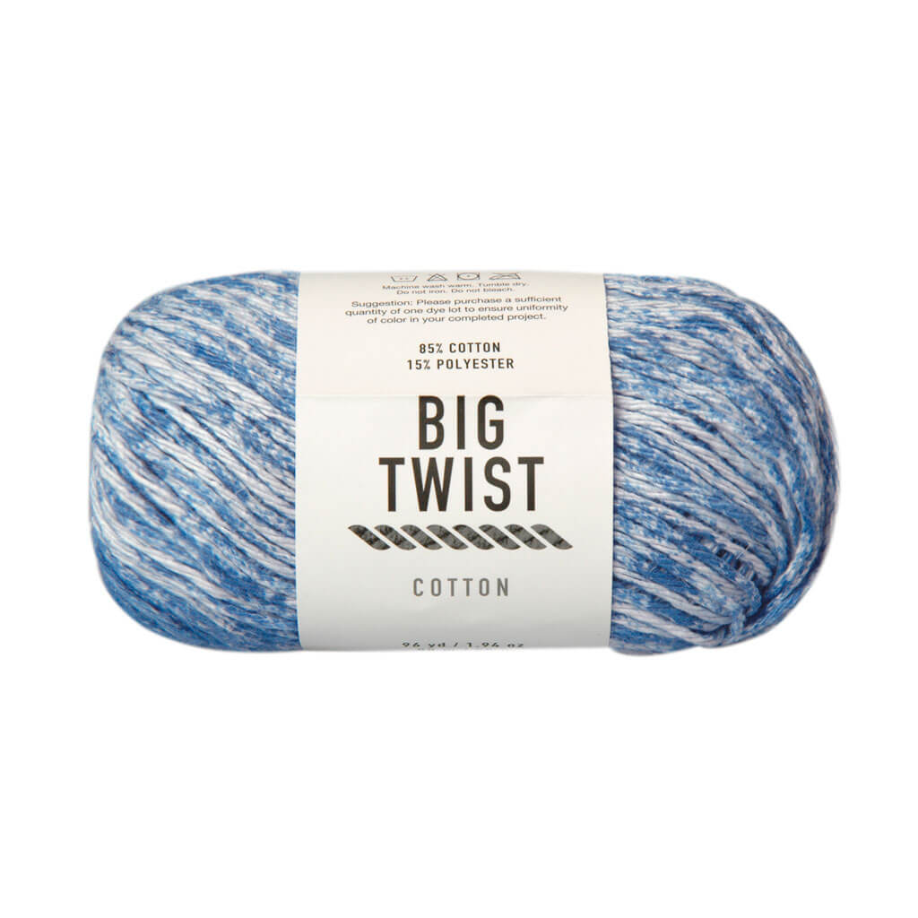 Big Twist Cotton Yarn Raindrop Splash