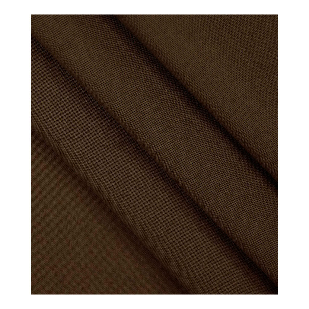 Sew Classic Solid Cotton Fabric Soil Brown