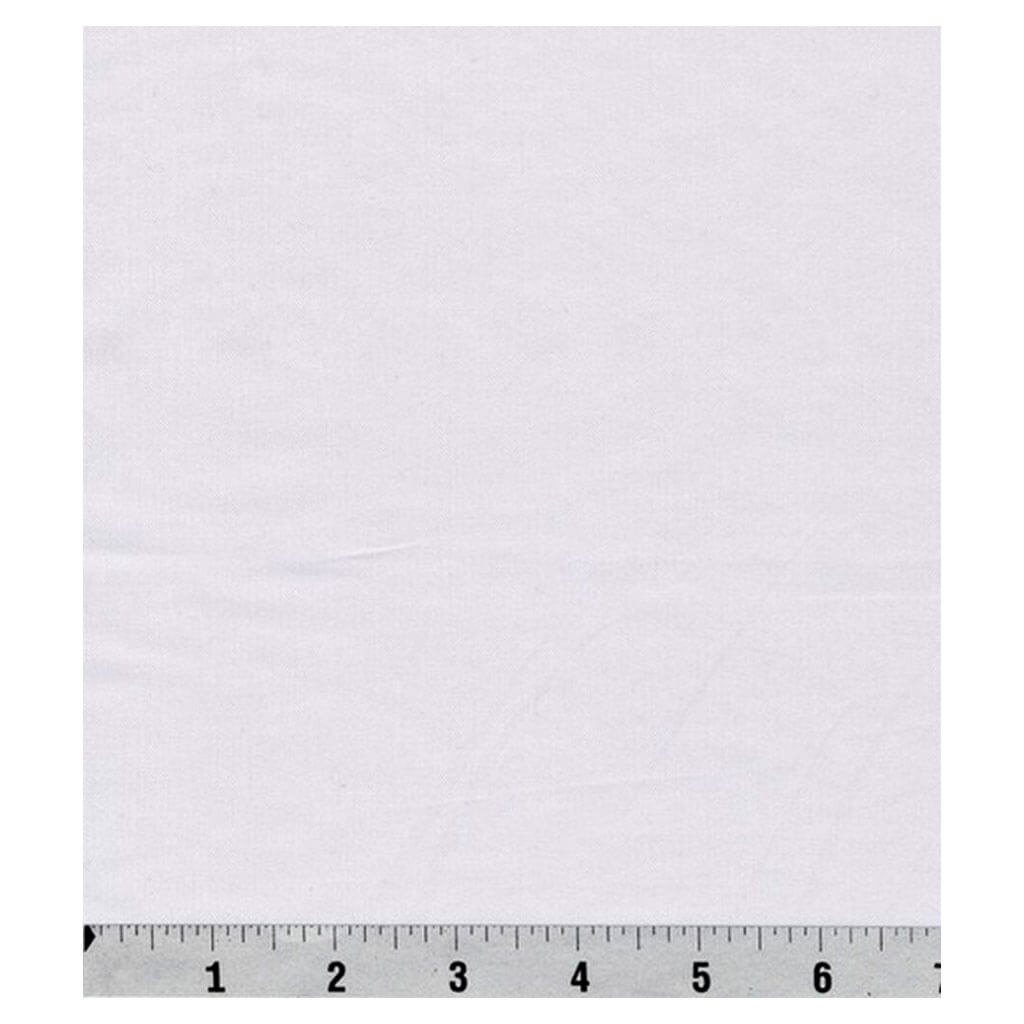 Sateen Cotton Fabric Solids White