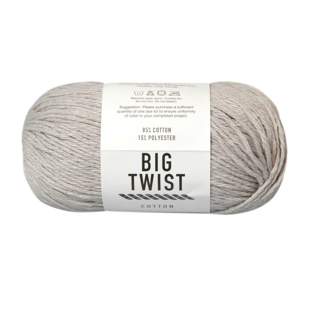 Big Twist Cotton Yarn Pewter