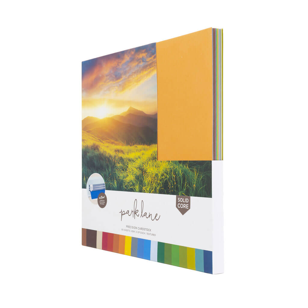 Earth Tone Precision Cardstock Paper Pack 60ct 12in x 12in