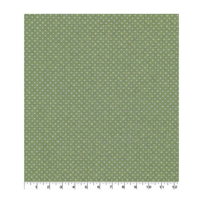 Keepsake Calico Cotton Fabric Sage Dots