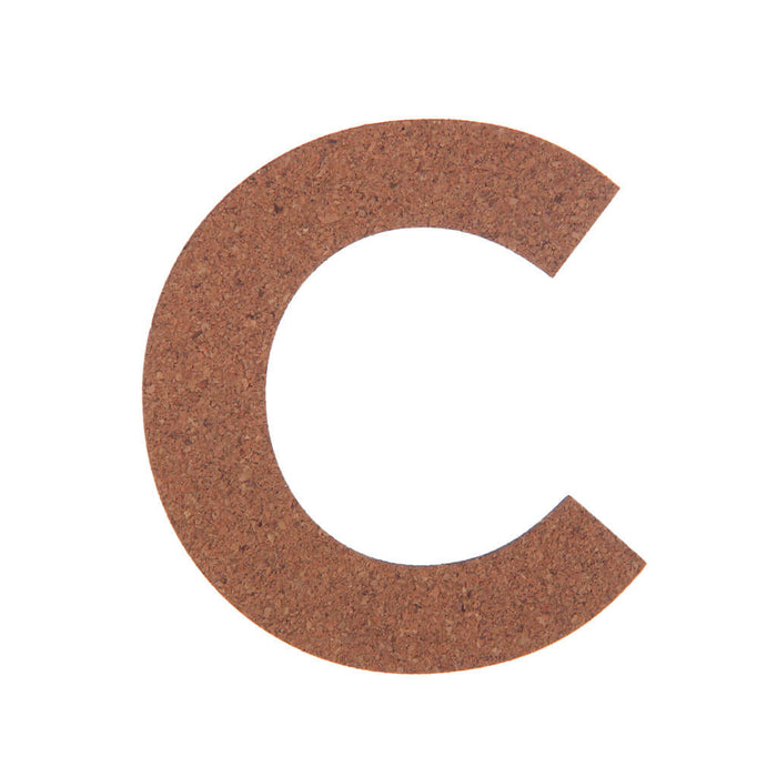 Cork Sans Serif Letters & Symbols Uppercase C
