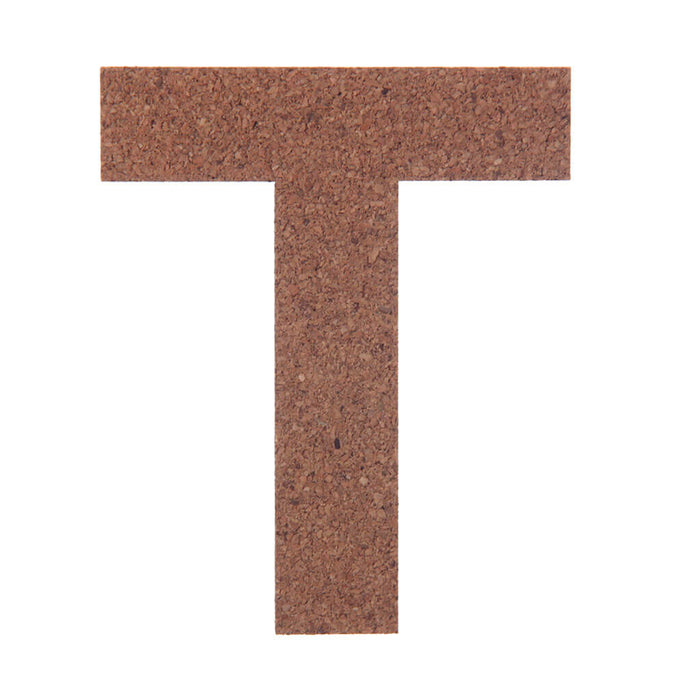Cork Sans Serif Letters & Symbols Uppercase T