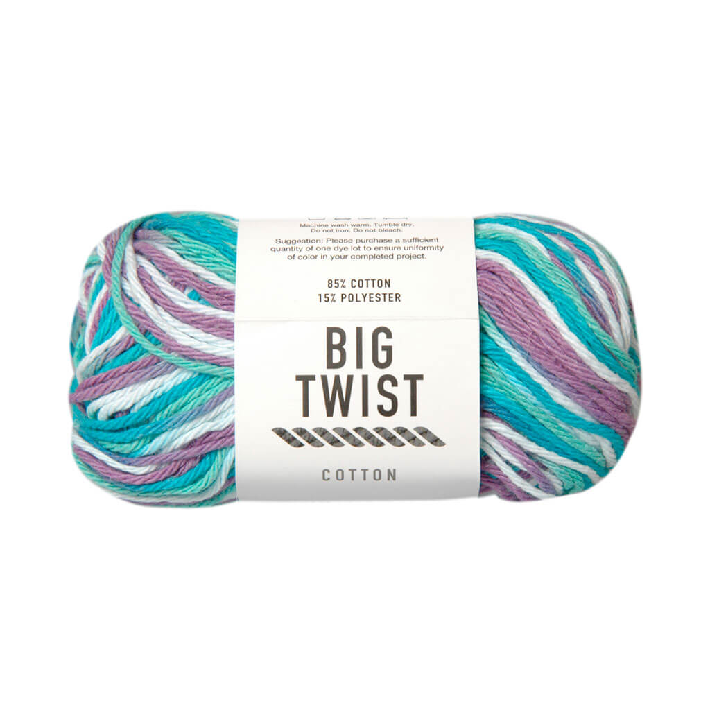 Big Twist Cotton Yarn Water Lilies