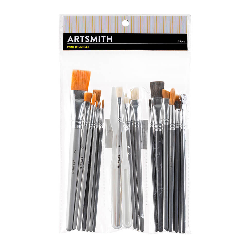 Short Handle Value Brushes 25ct