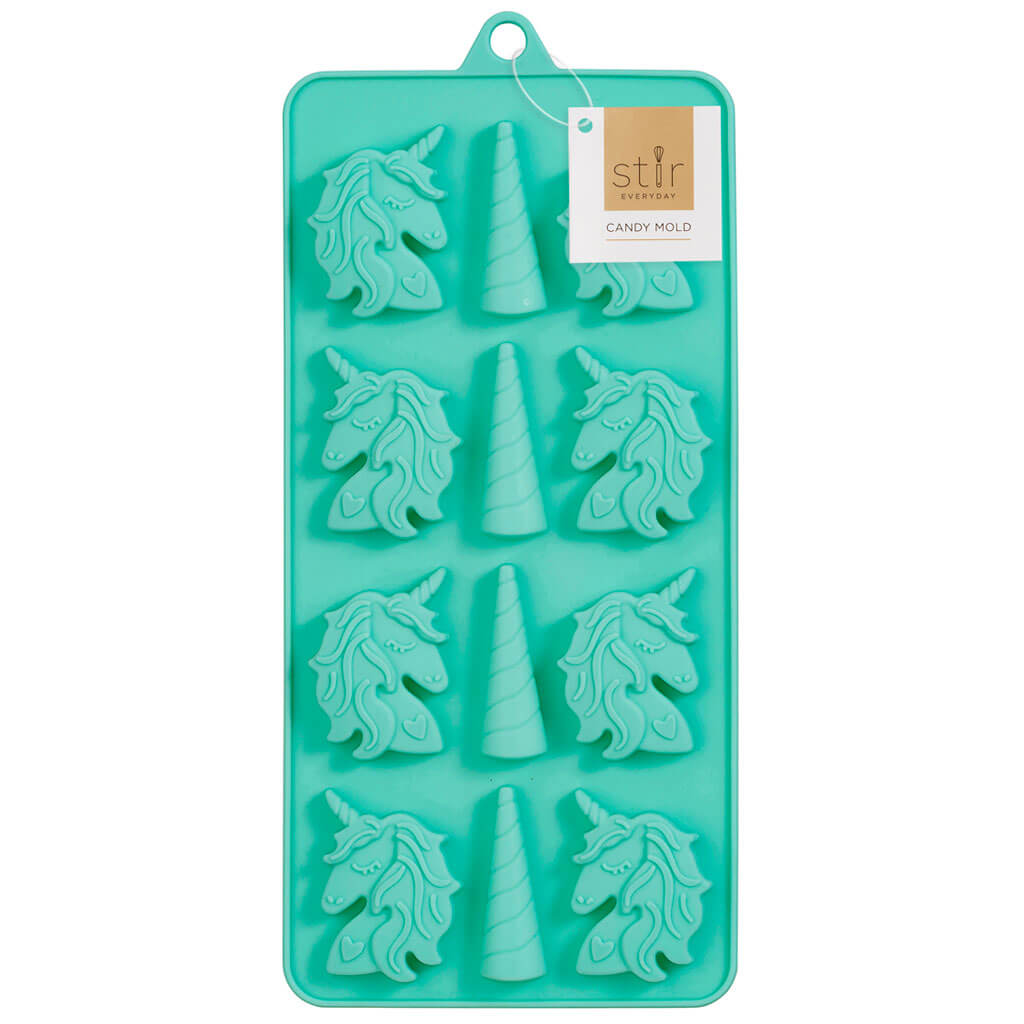 Silicone Unicorn Candy Mold 4in x 9in