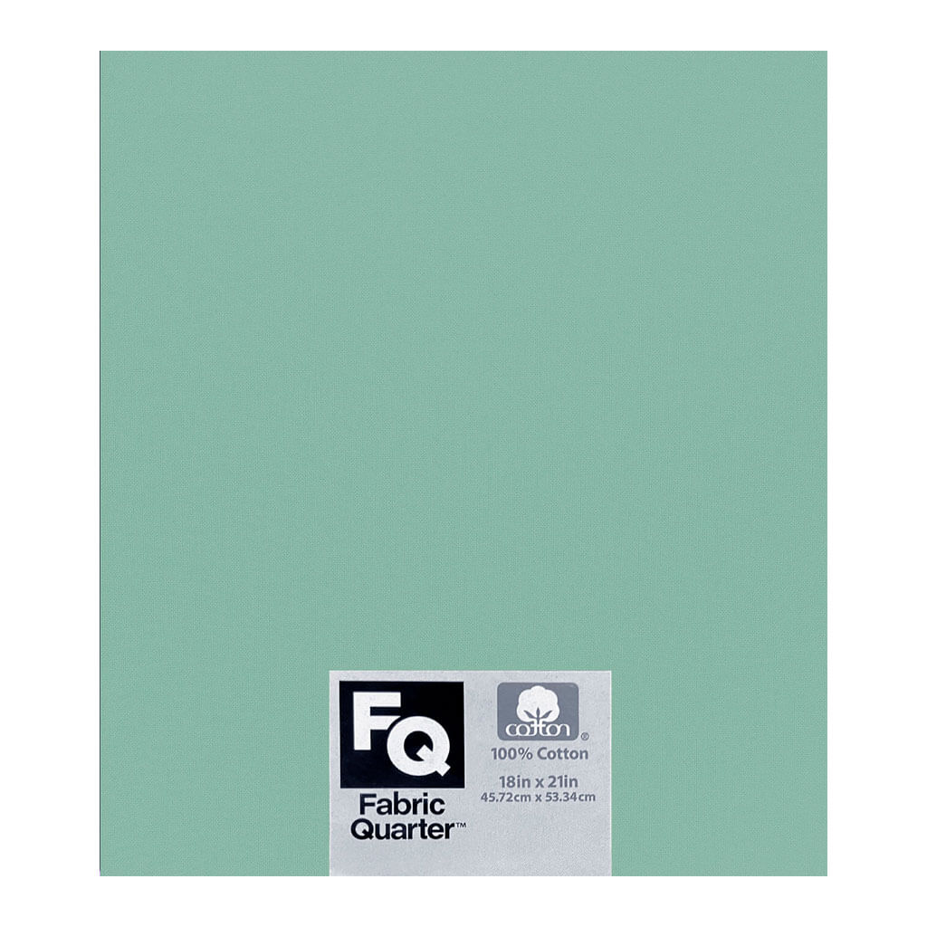 Mint Green 1 Piece Cotton Fabric Quarter