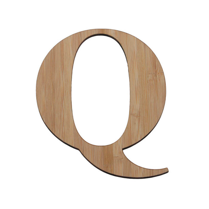 Bamboo Serif Letters & Numbers Uppercase Q